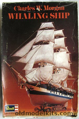 Revell 1/160 Charles W. Morgan Whaling Ship with Sails, H330 plastic model kit